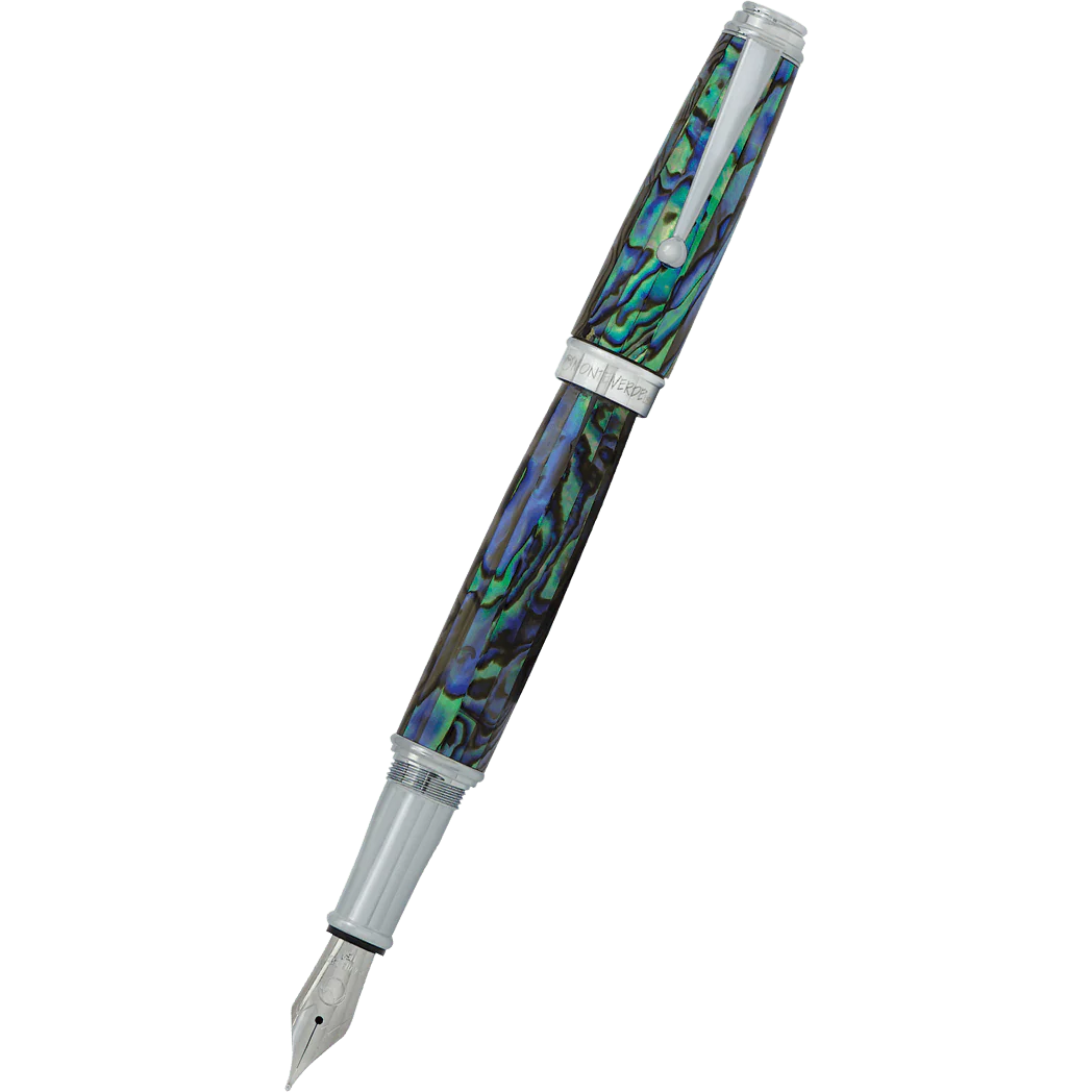 עט נובע Monteverde Invincia Deluxe Abalone - כרום chrome *מהדורה מוגבלת*