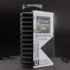דיו חום Ebony Brown מחסניות (12 יח')