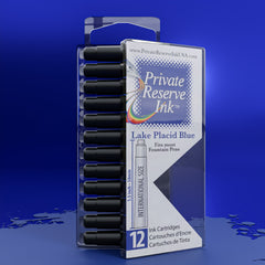 דיו כחול Lake Placid Blue מחסניות (12 יחידות קופסא שקופה)