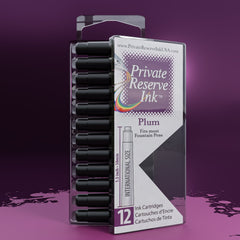 דיו סגול Plum מחסניות (12 יח' בקופסה שקופה)