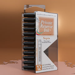 דיו ספיה Sepia מחסניות (12 יחידות בקופסה שקופה)