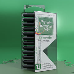דיו ירוק Spearmint מחסניות (12 יחידות בקופסה שקופה)