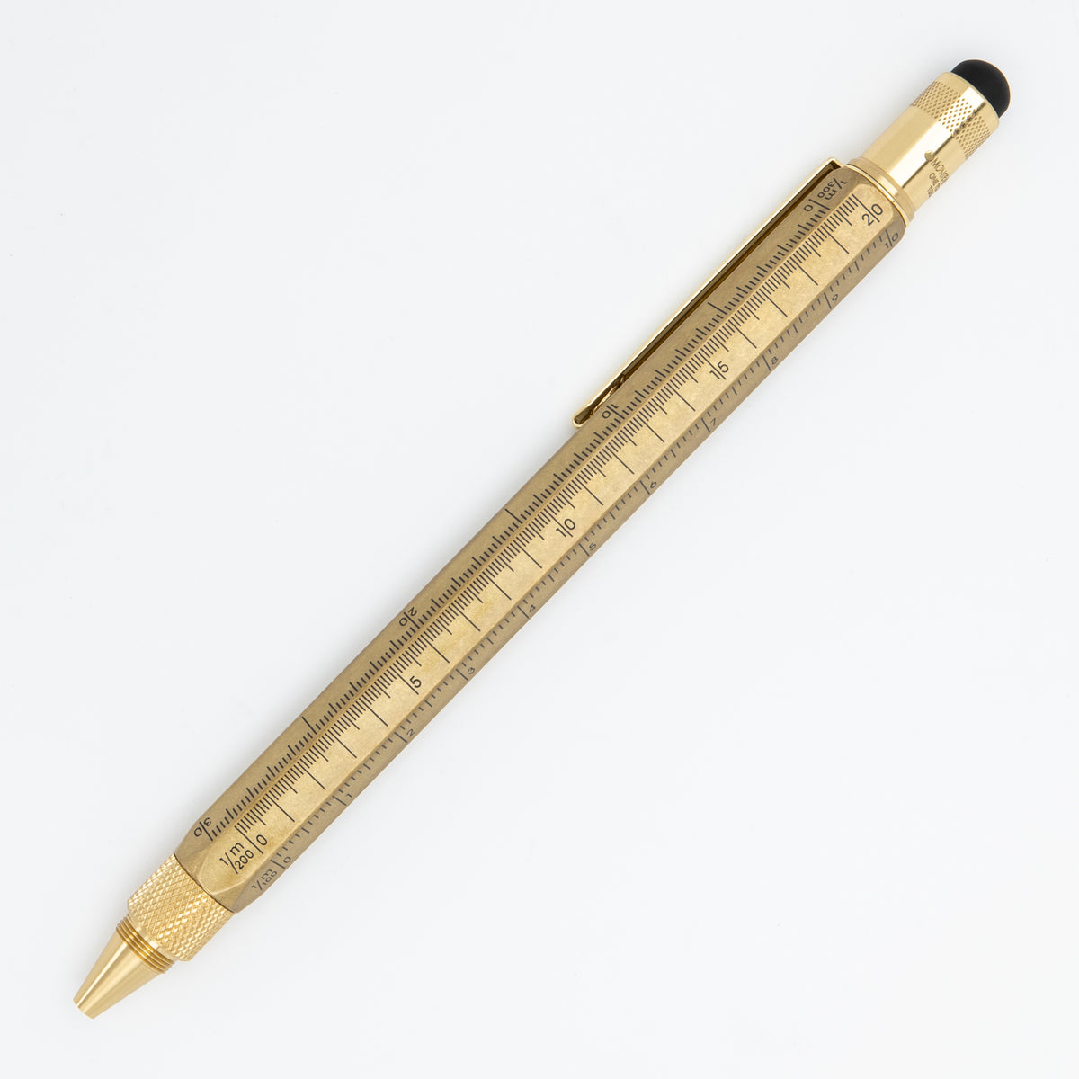 עפרון מכני Monteverde One Touch Stylus - פליז Brass