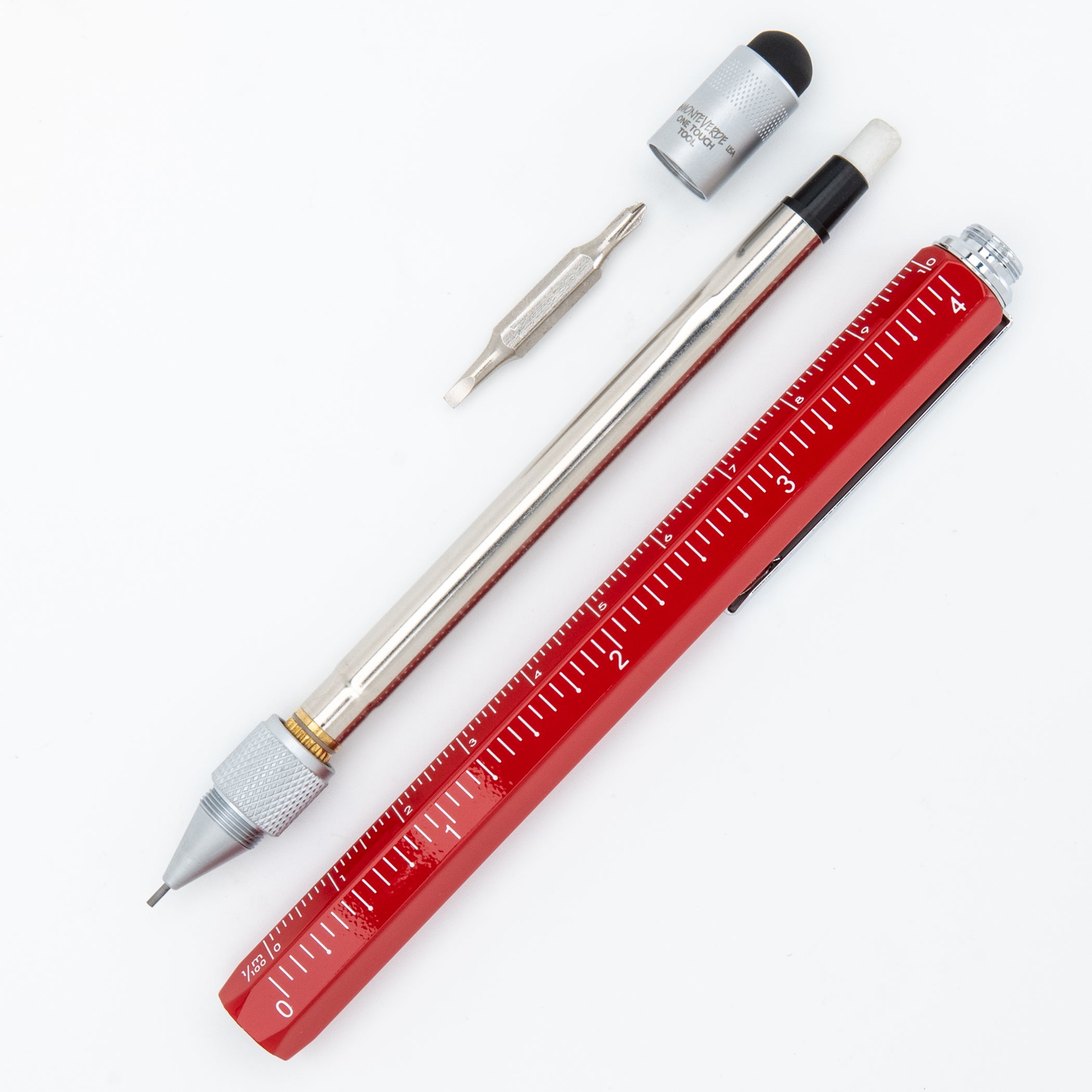 עפרון מכני Monteverde One Touch Stylus - אדום Red