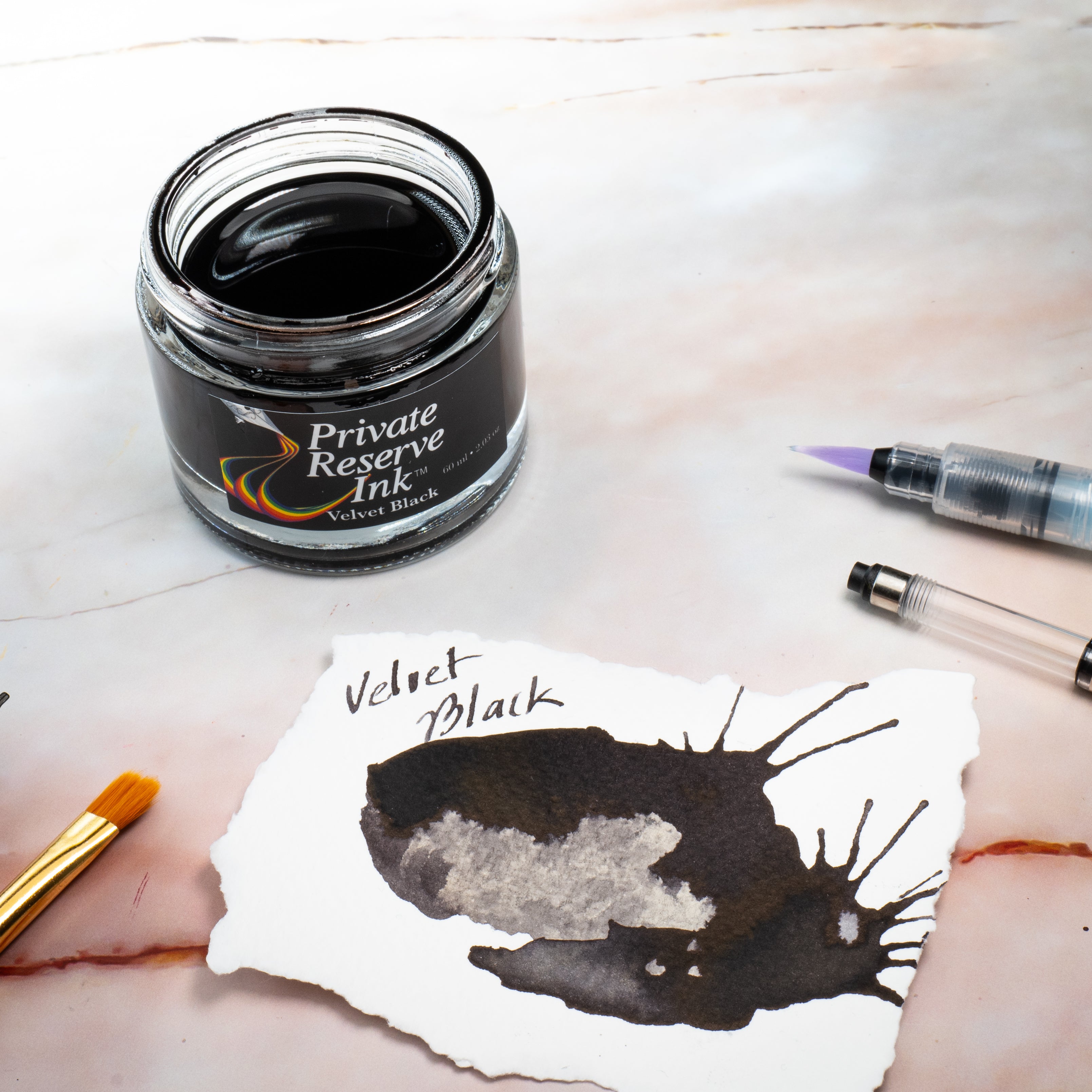 דיו שחור Velvet Black מחסניות (12 יח' קופסה שקופה)