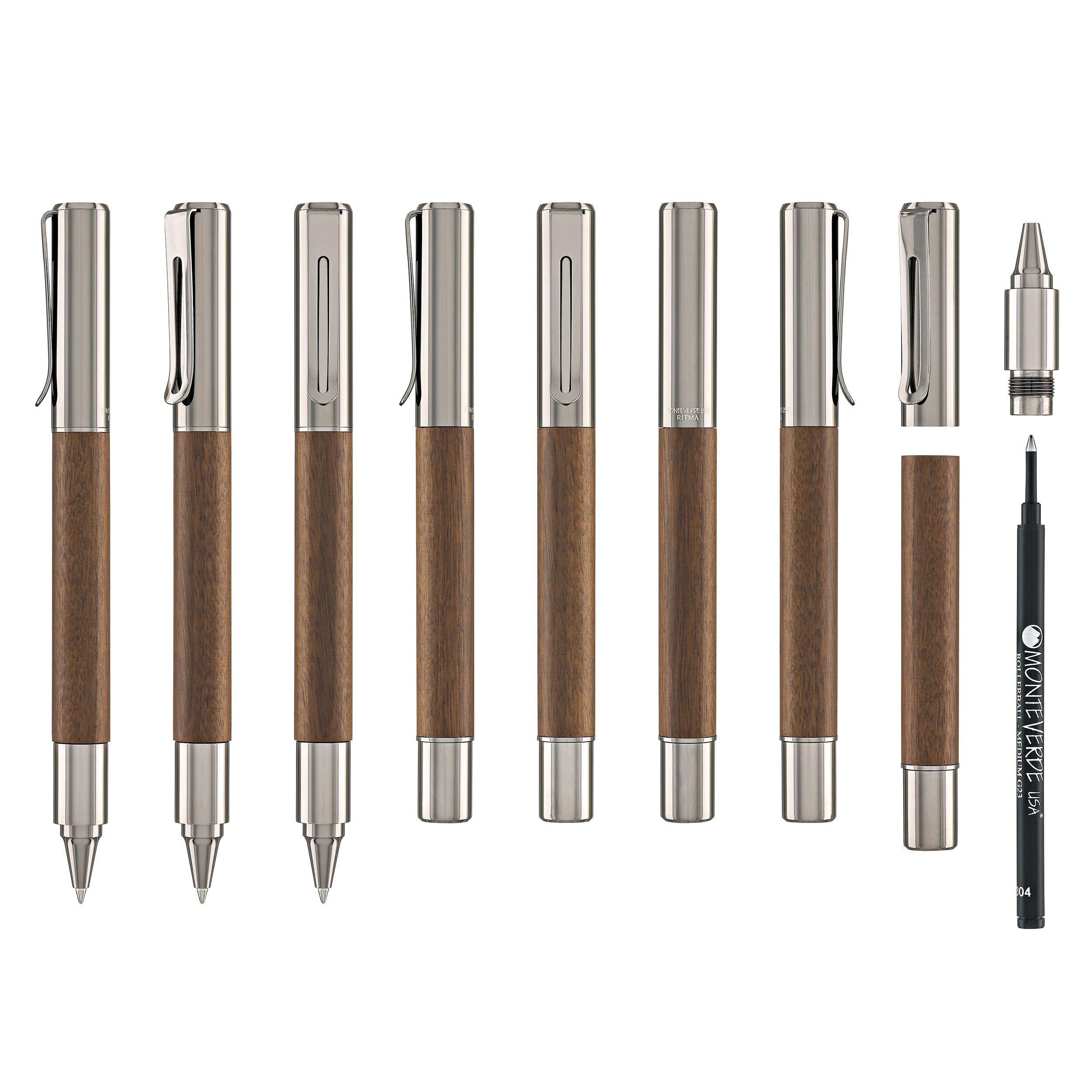 עט רולר Monteverde Ritma - אגוז Walnut