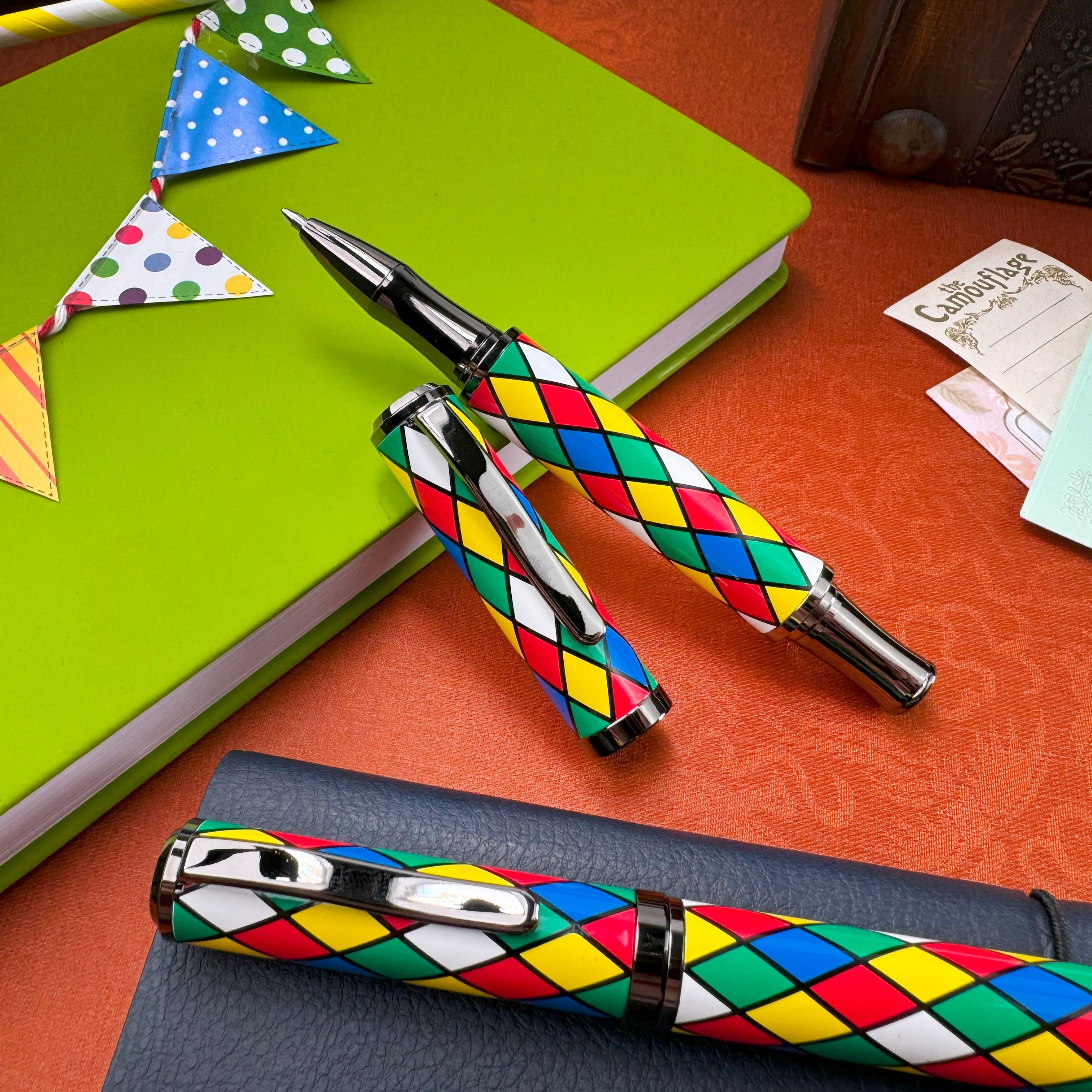 עט רולר Monteverde Regatta Harlequin 2.0