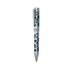 Conklin Endura Deco Crest Forest Green Chrome עט כדורי