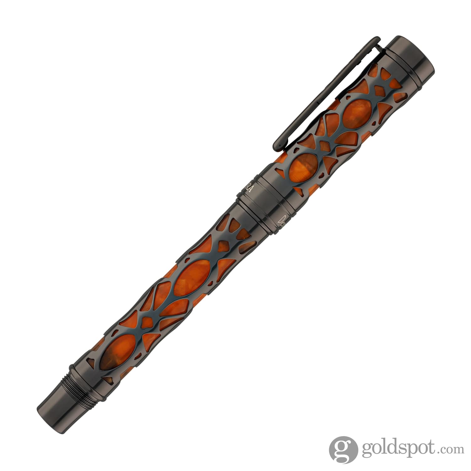 עט נובע Conklin Endura Deco Crest - כתום Orange