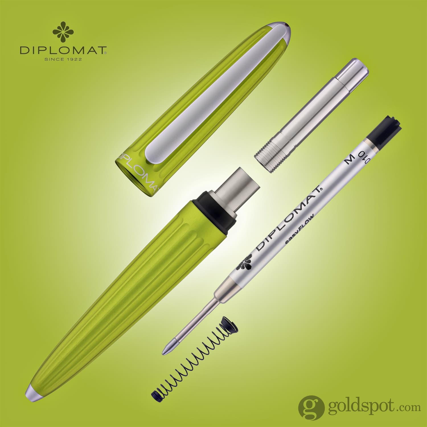 עט כדורי Diplomat Aero - סיטרוס Citrus