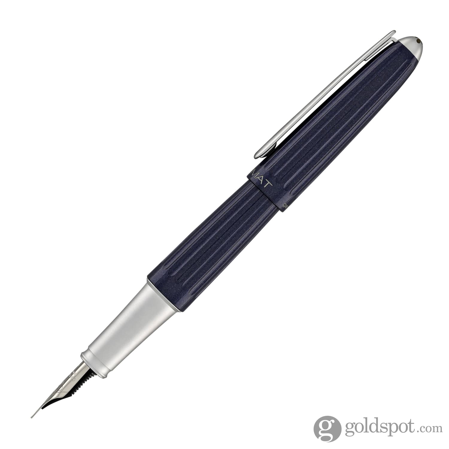 עט נובע Diplomat Aero - כחול חצות Midnight Blue