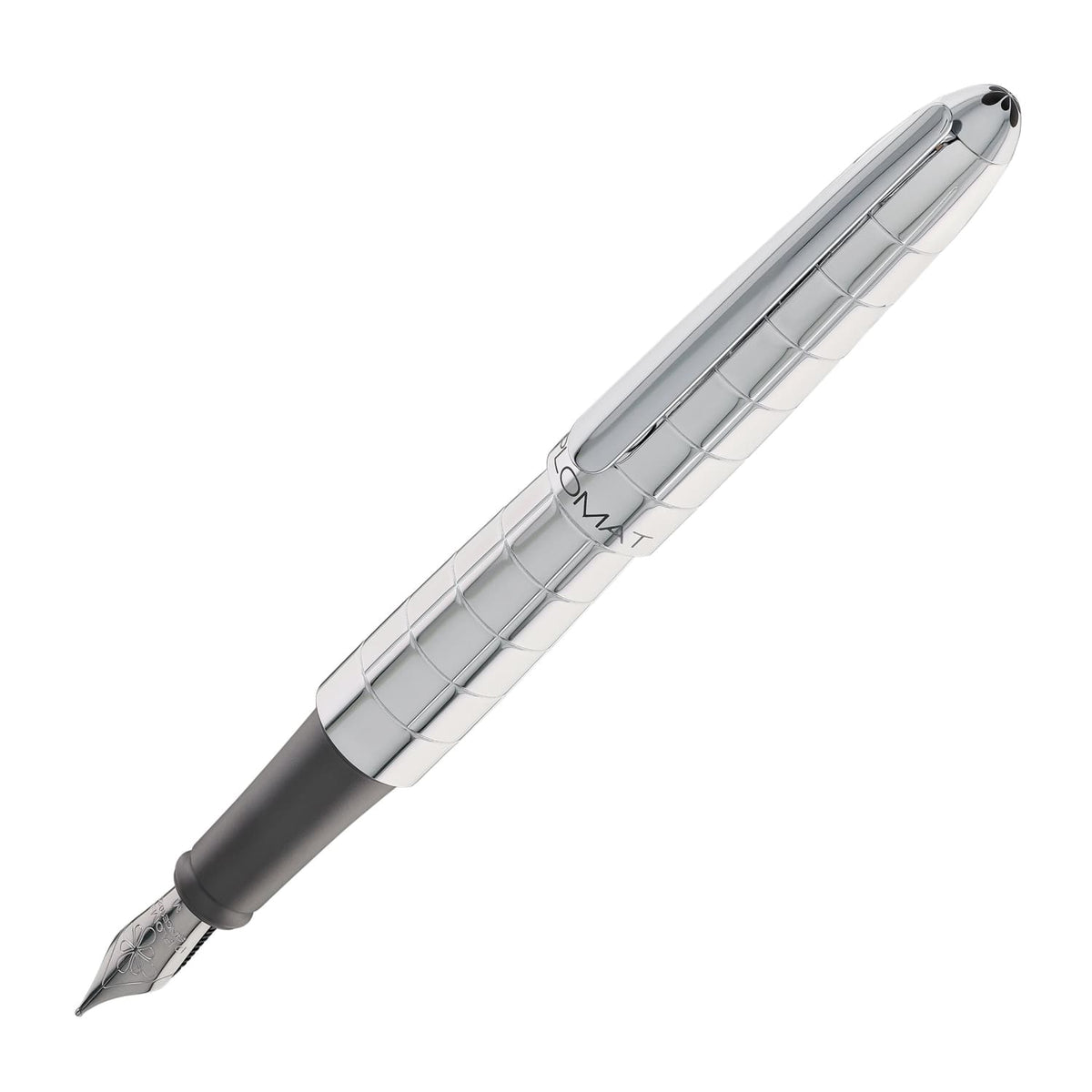 עט נובע Diplomat Aero - כרום רומב Chrome Rhomb