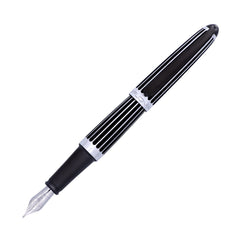 עט נובע Diplomat Aero - שחור פסים Stripes Black