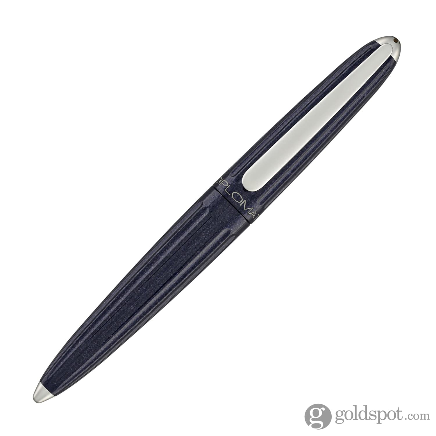 עט רולר Diplomat Aero - כחול חצות Midnight Blue