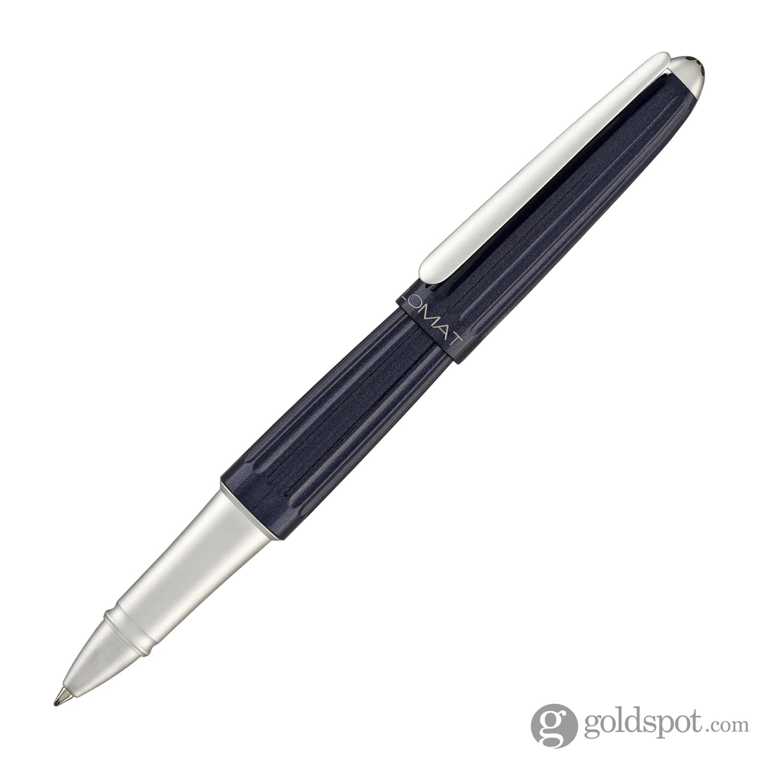 עט רולר Diplomat Aero - כחול חצות Midnight Blue