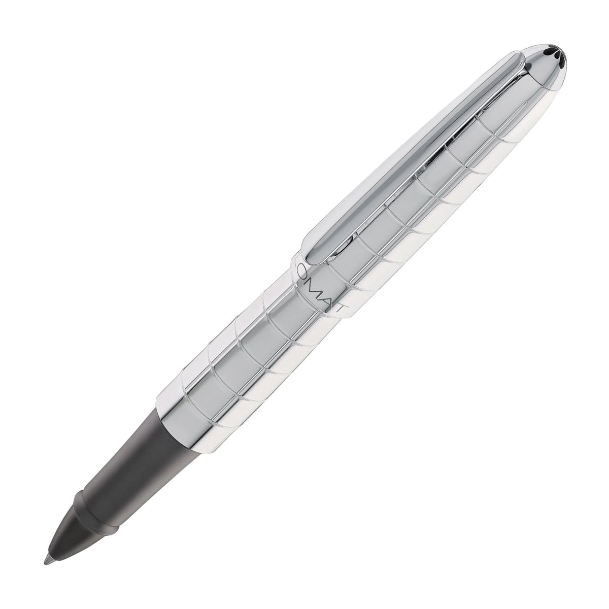 עט רולר Diplomat Aero - כרום מעוין Chrome Rhomb
