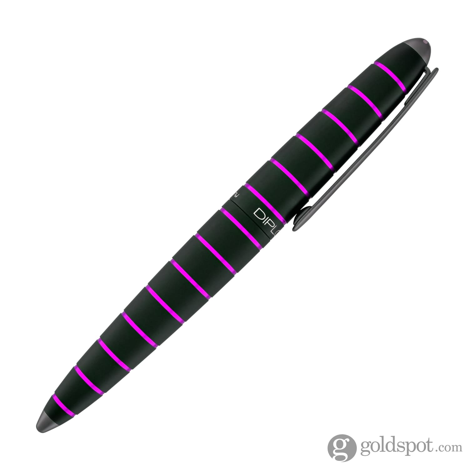 עט נובע Diplomat Elox - שחור וסגול Black & Purple