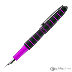 עט נובע Diplomat Elox - שחור וסגול Black & Purple