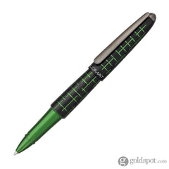 עט רולר Diplomat Elox Matrix - טבעת שחור ירוק Ring Black Green