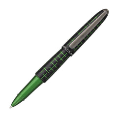 עט רולר Diplomat Elox Matrix - טבעת שחור ירוק Ring Black Green