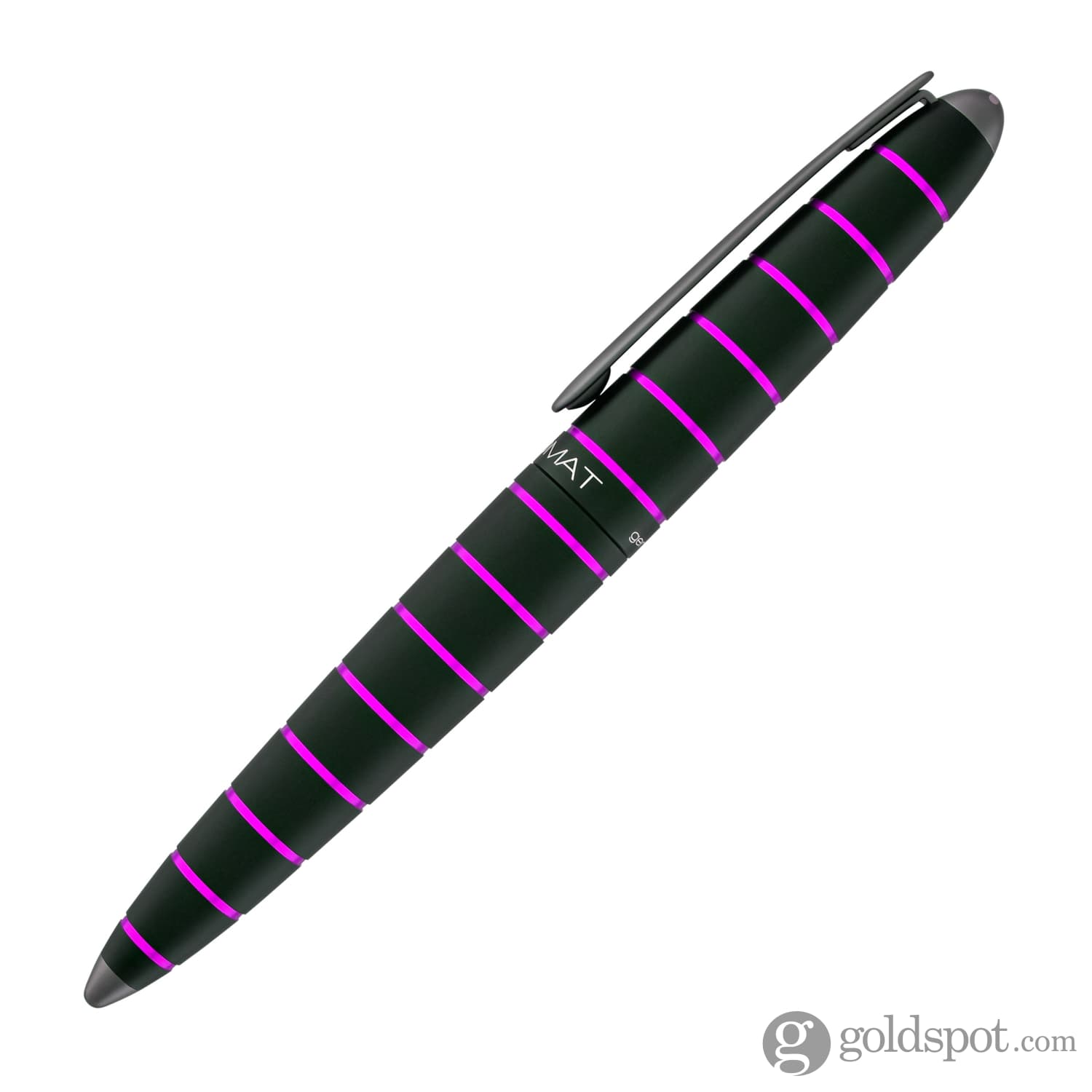 עט רולר Diplomat Elox - שחור/סגול Black/Purple