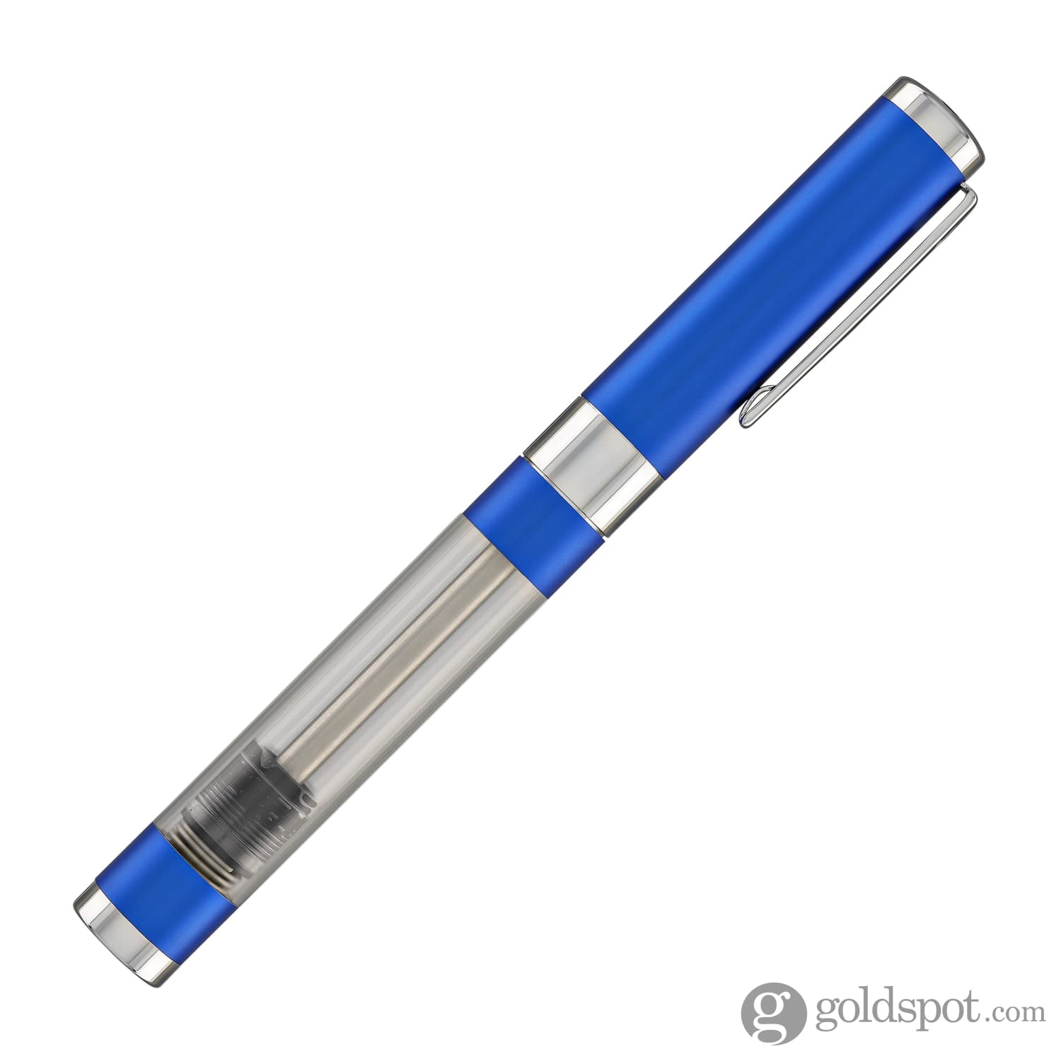 עט נובע Diplomat Nexus Demo - כחול/כרום Blue/Chrome