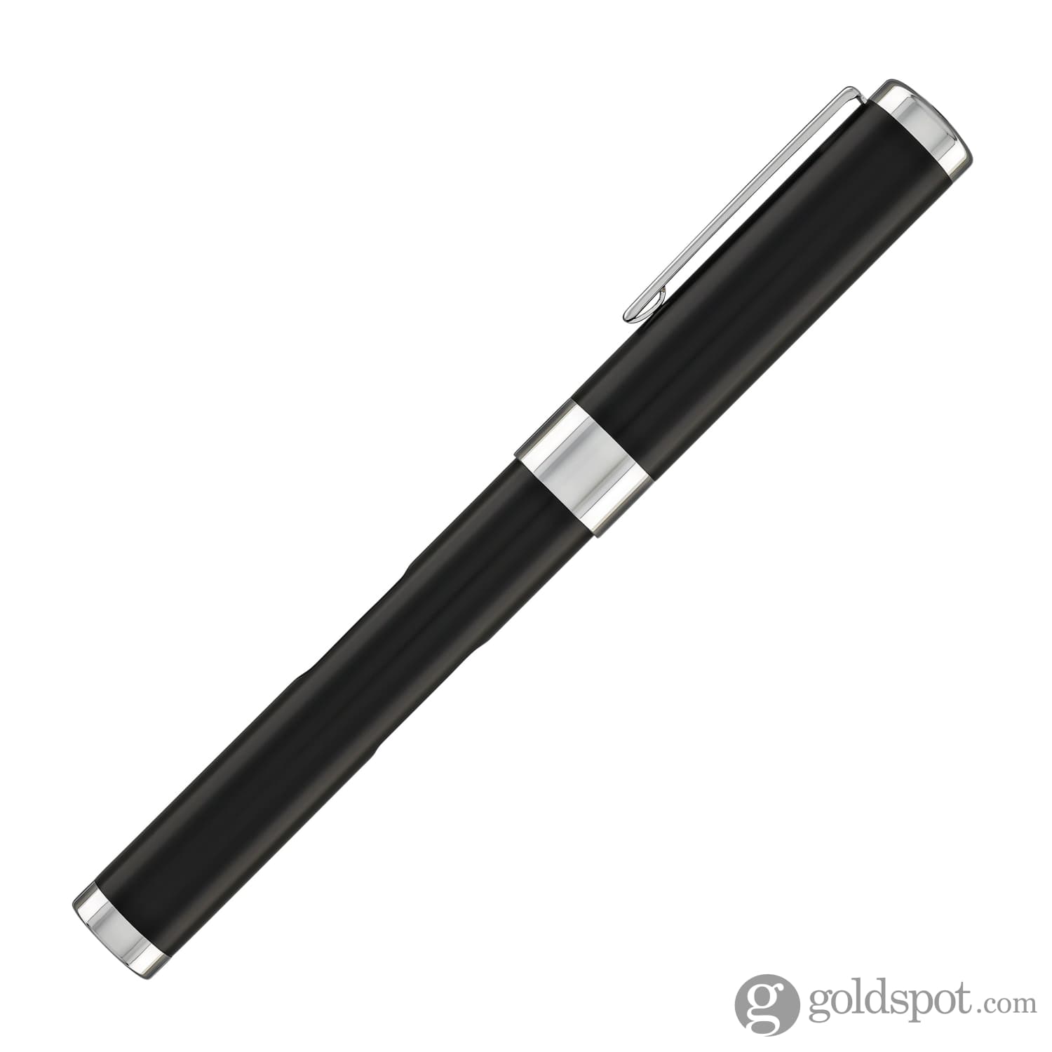 עט נובע Diplomat Nexus - שחור/כרום Black/Chrome