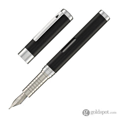 עט נובע Diplomat Nexus - שחור/כרום Black/Chrome