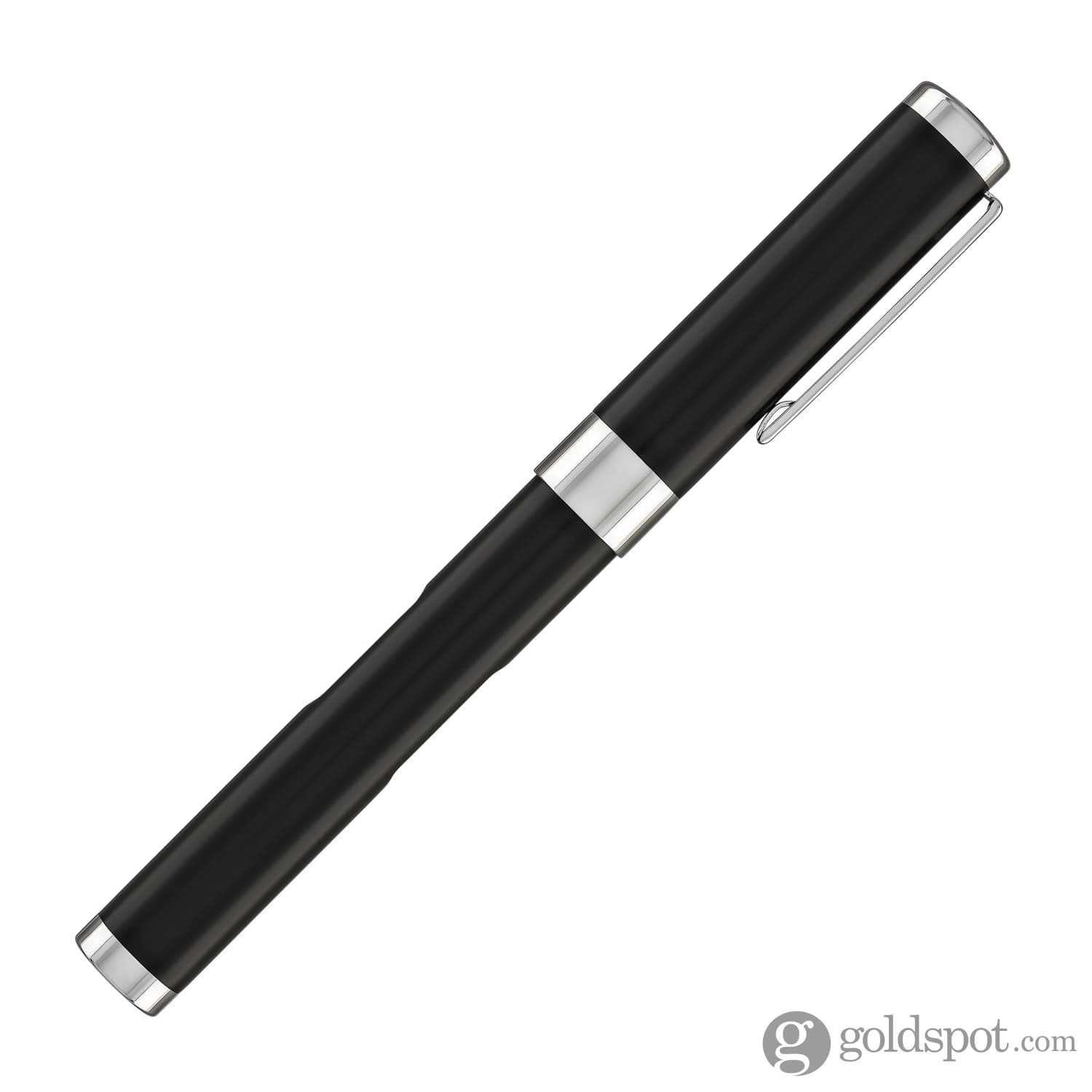 עט נובע Diplomat Nexus - שחור/כרום Black/Chrome