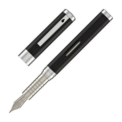 עט נובע Diplomat Nexus - שחור/כרום Black/Chrome