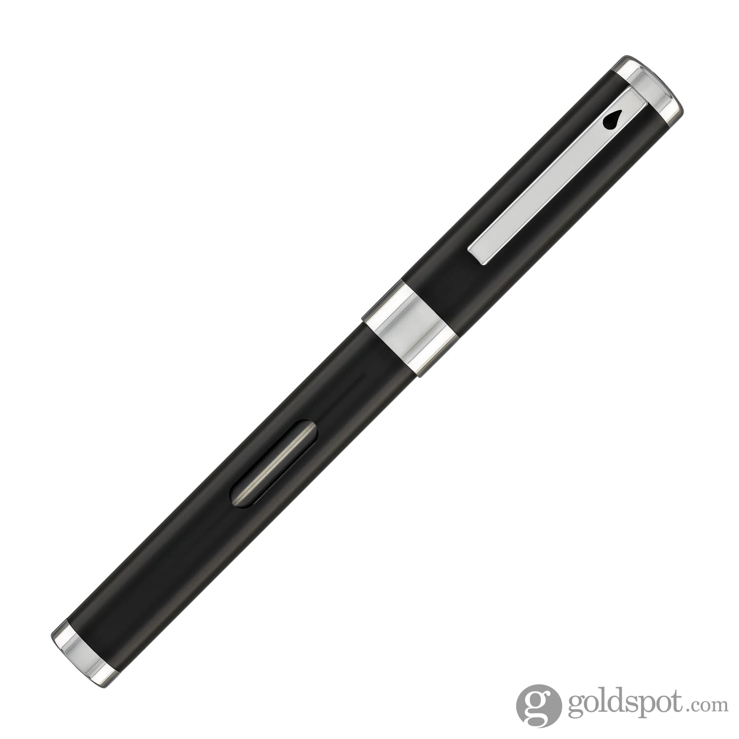 עט נובע Diplomat Nexus - שחור/כרום Black/Chrome