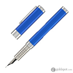 עט נובע Diplomat Nexus - כחול/כרום Blue/Chrome