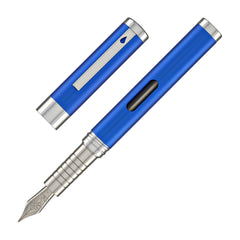 עט נובע Diplomat Nexus - כחול/כרום Blue/Chrome