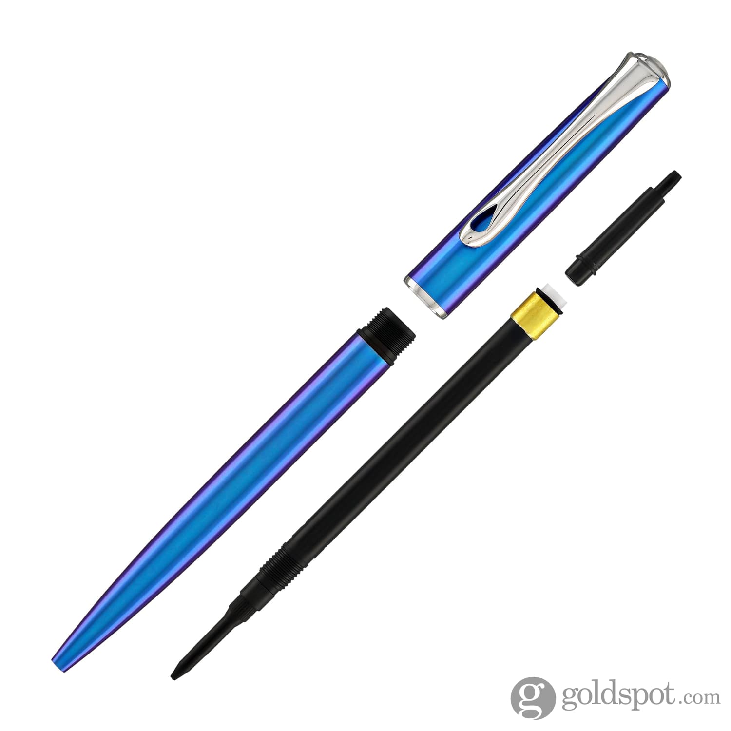 עפרון מכני Diplomat Traveller 0.5mm - כחול פאנקי Funky Blue