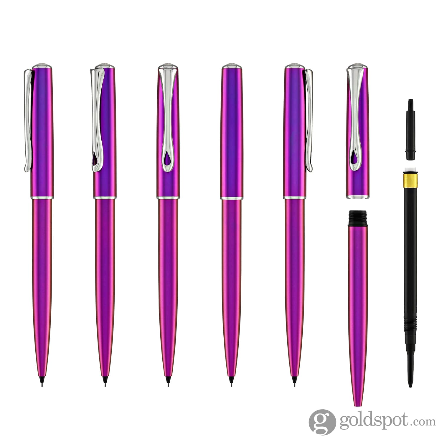 עפרון מכני Diplomat Traveller - פוקסיה פאנקי Funky Fuchsia