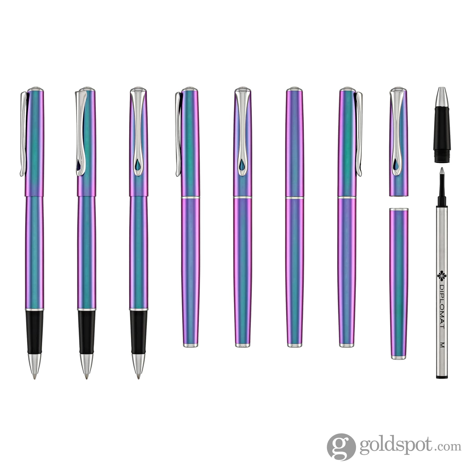 עט רולר Diplomat Traveller - פטרול Funky Petrol