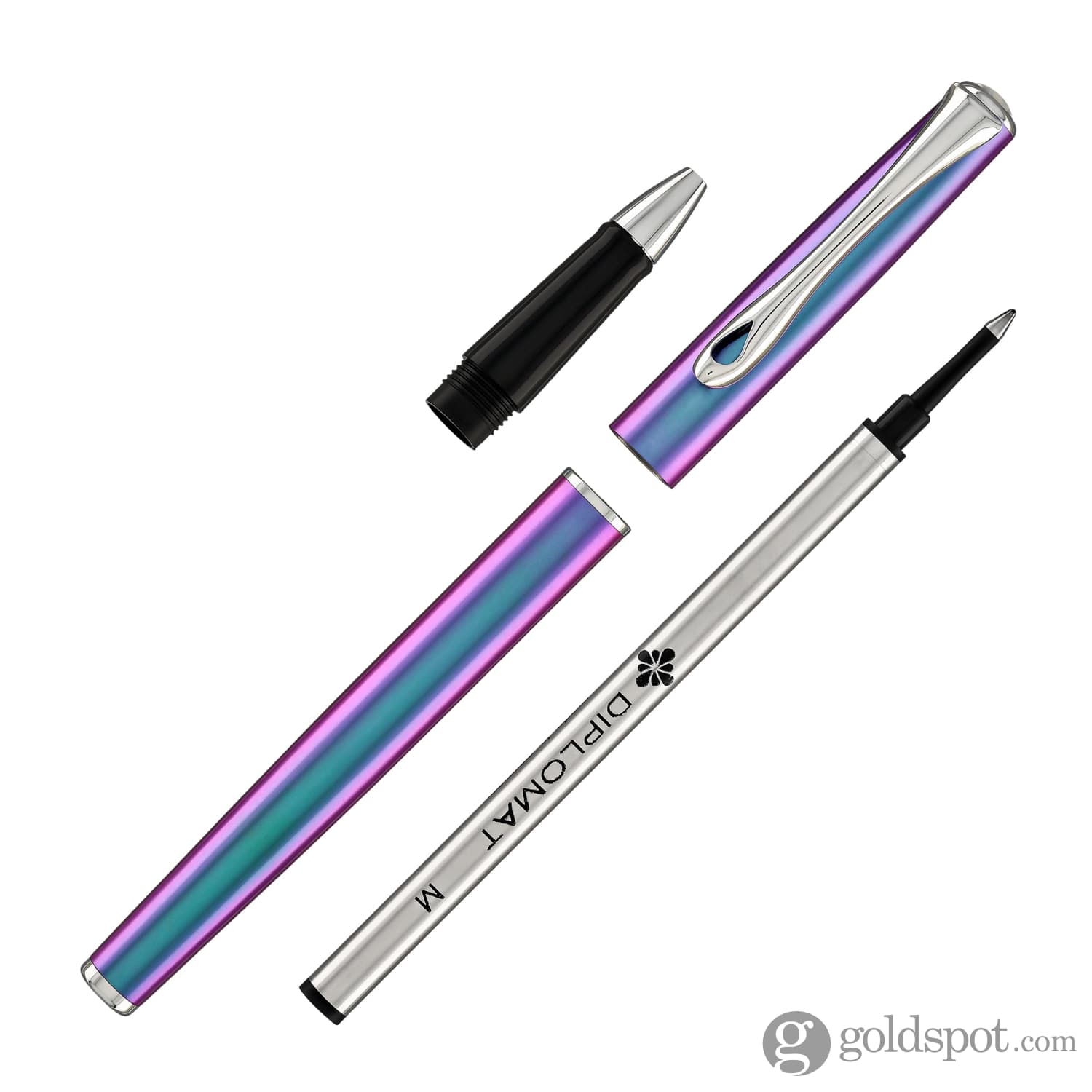 עט רולר Diplomat Traveller - פטרול Funky Petrol
