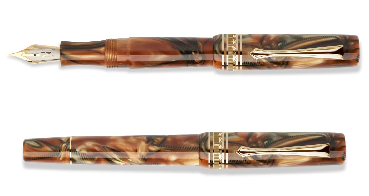 עט נובע Nettuno N-E 2.0 Anemone ‏זהב צהוב