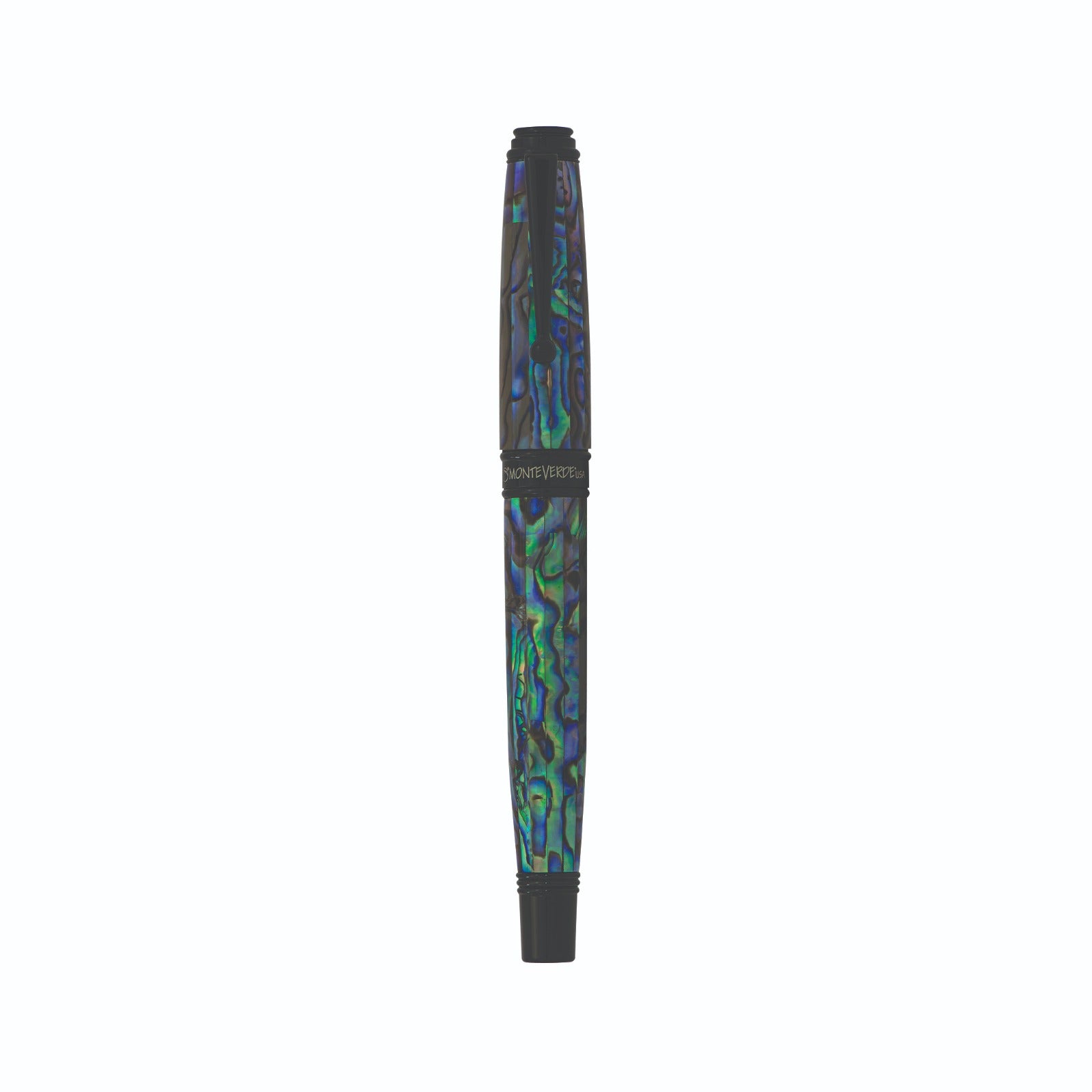 עט רולר Monteverde Invincia Deluxe Abalone - אפור פלדה Gunmetal *מהדורה מוגבלת*