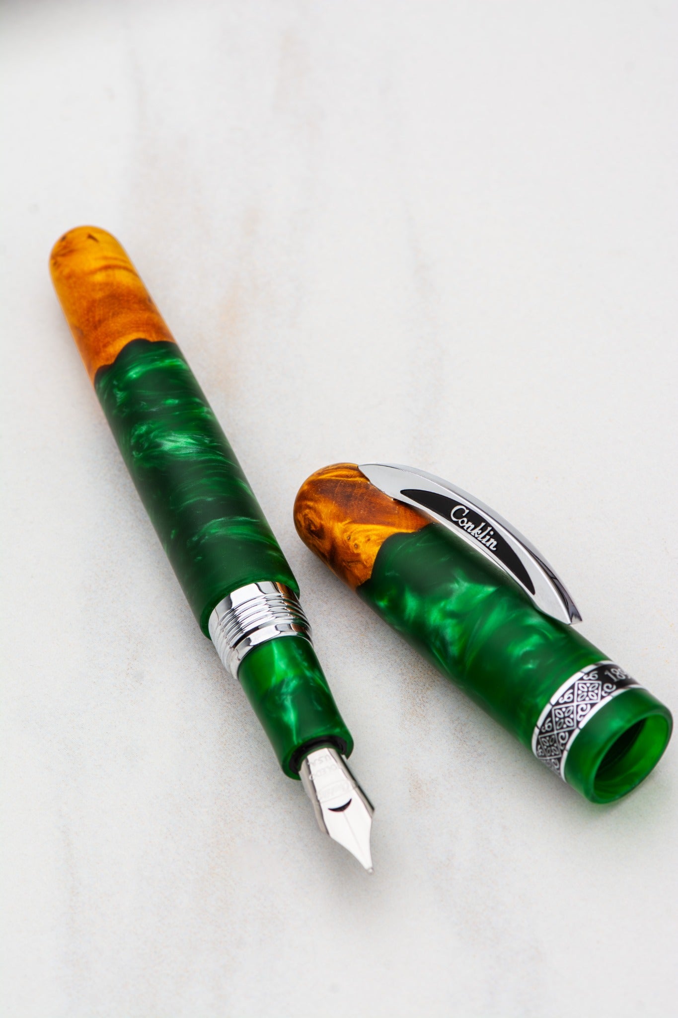 Spectra Fusion Green fountain pen gallery