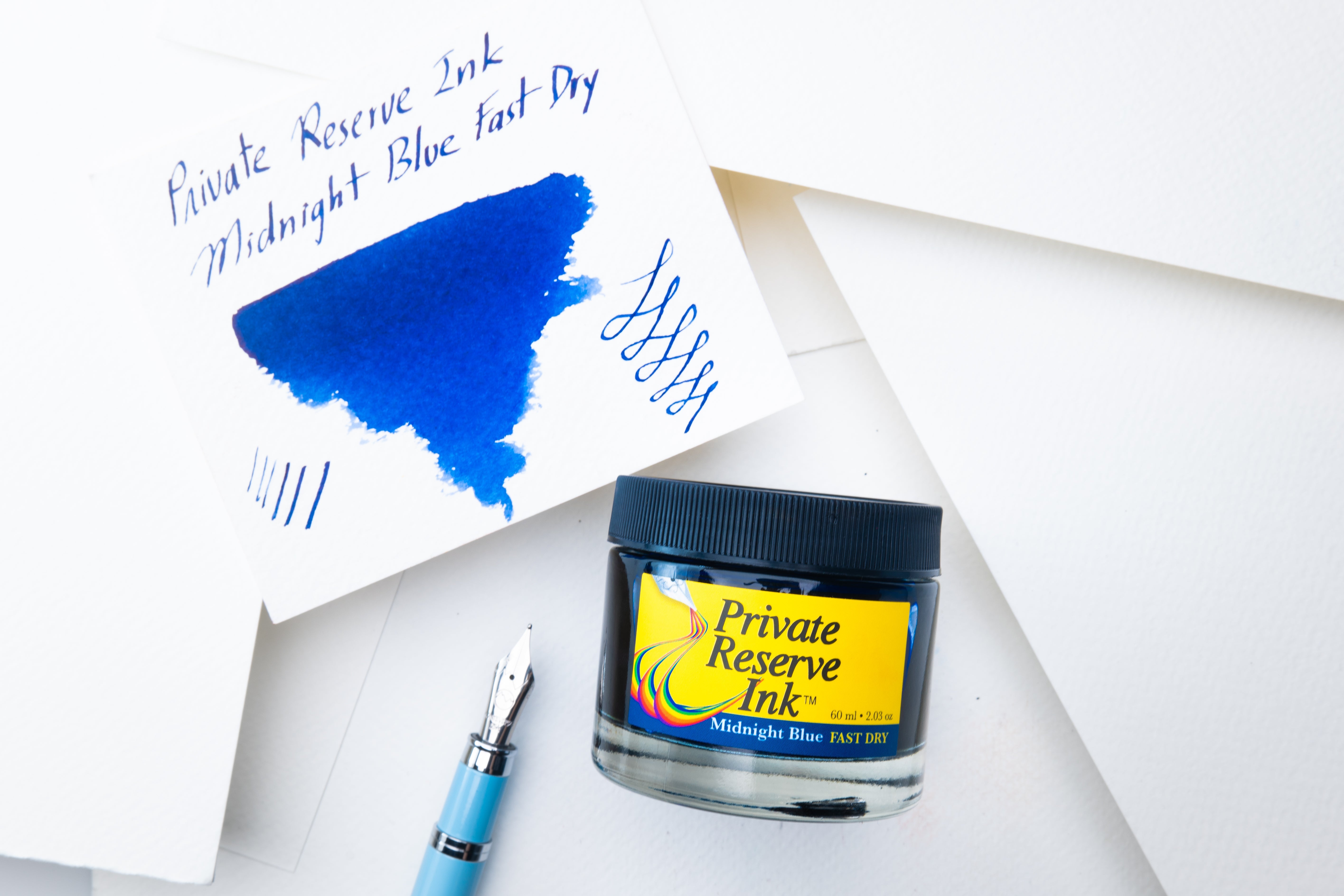 דיו כחול Midnight Blue בקבוק 60ml