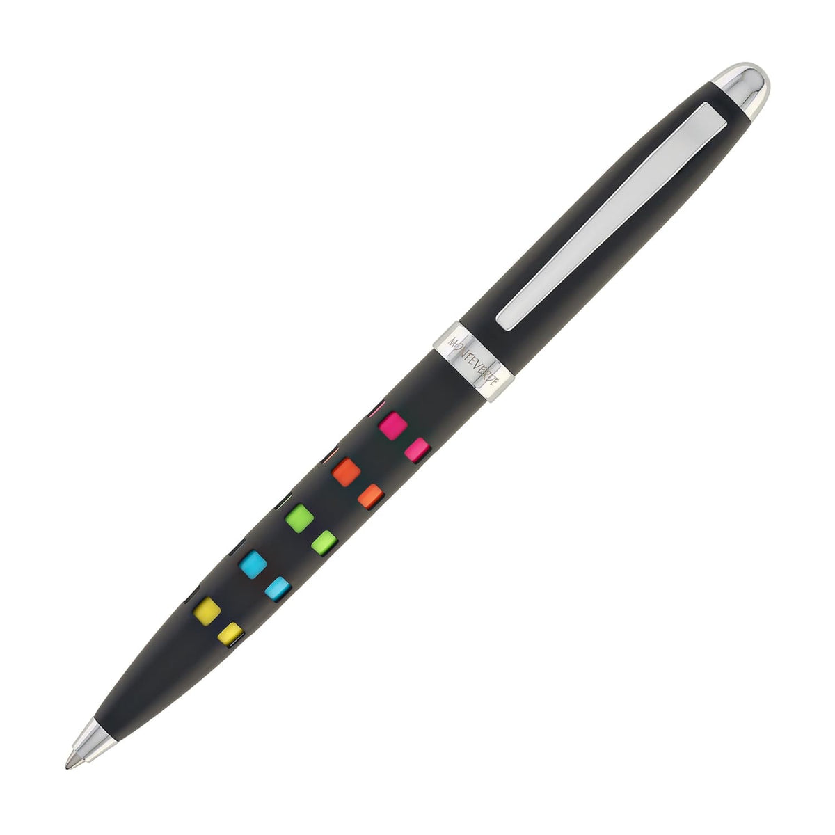 עט ג'ל Monteverde Illusia - שחור מט Black Matte