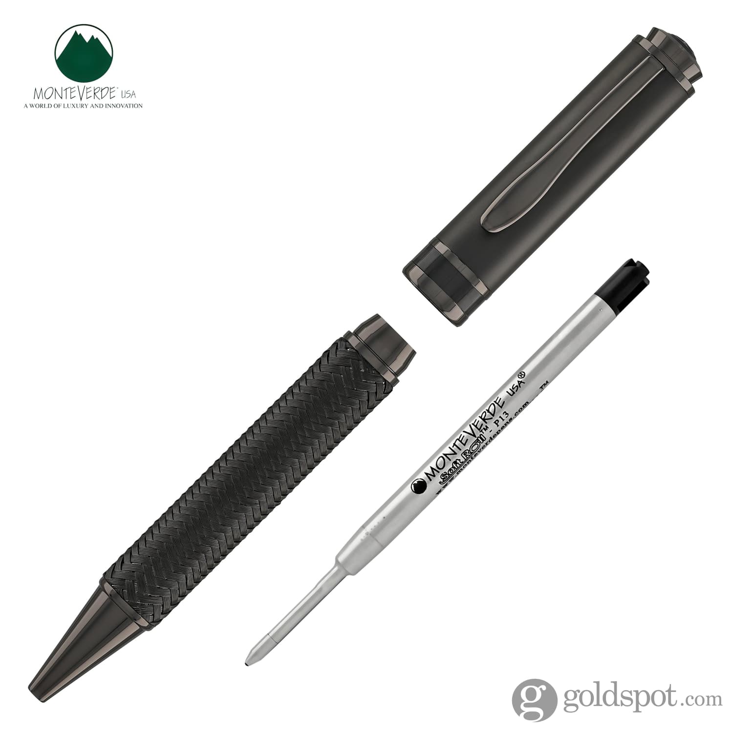 עט כדורי Monteverde Innova Formula M - שחור Black