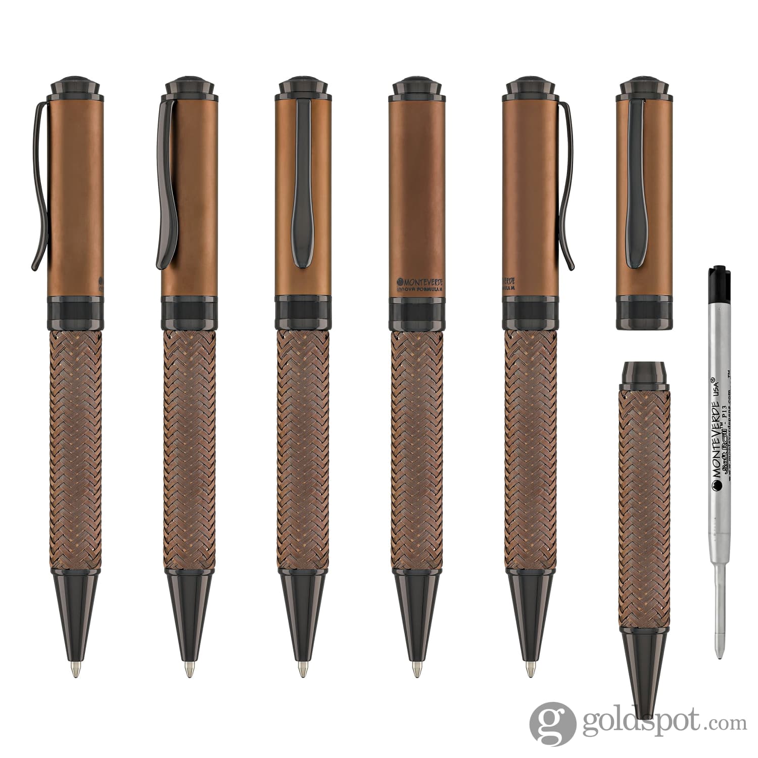 עט כדורי Monteverde Innova Formula M - ברונזה Bronze