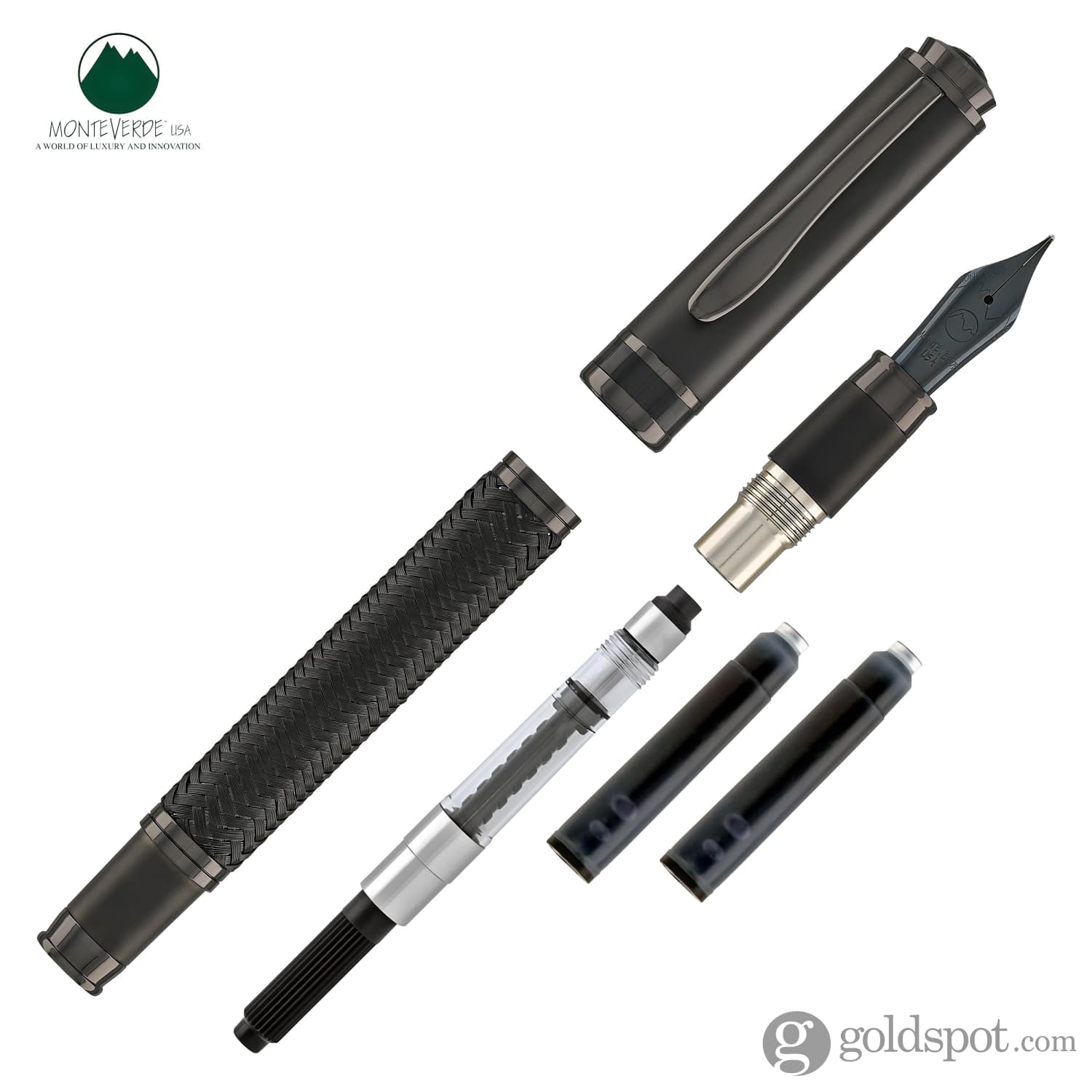 עט נובע Monteverde Innova Formula M - שחור Black