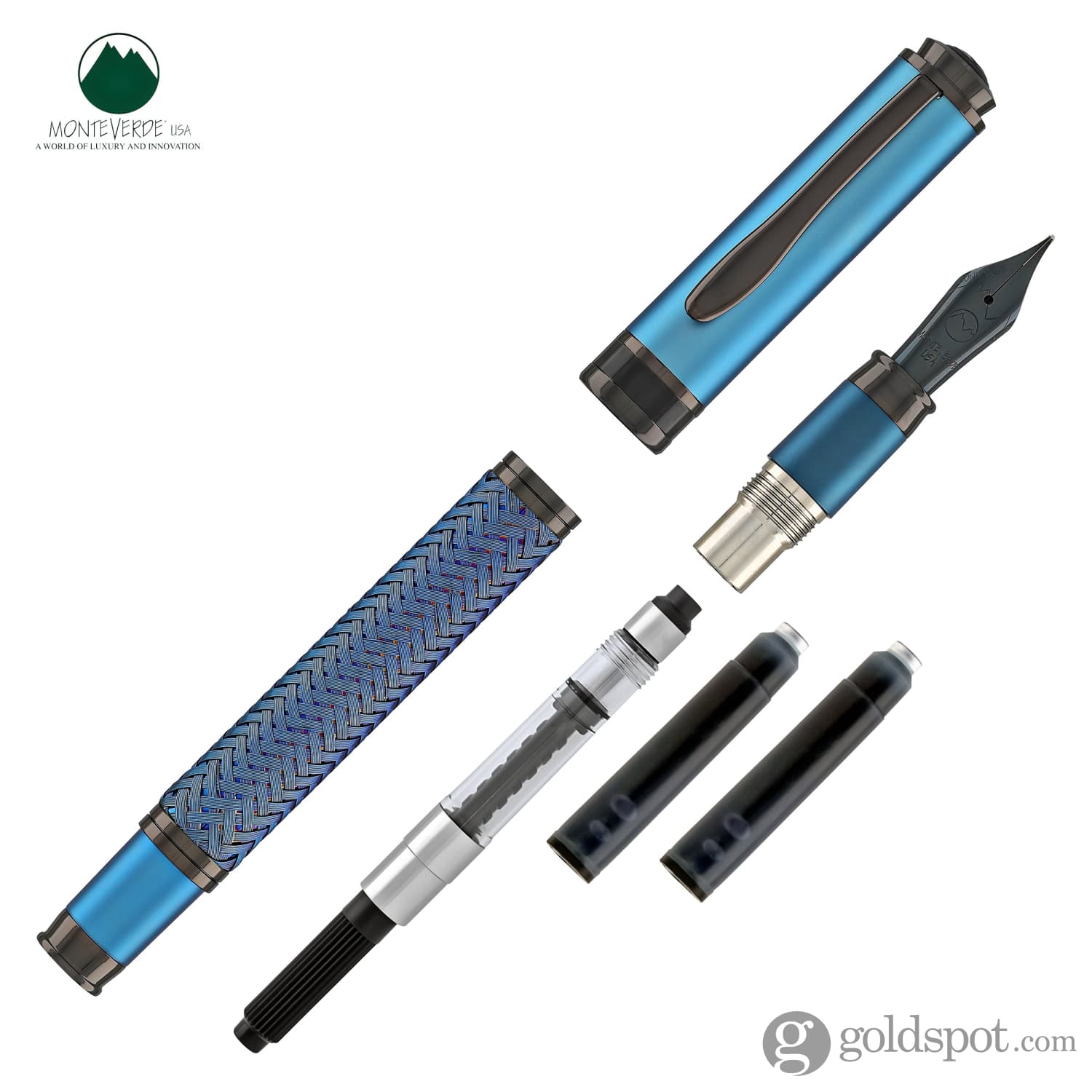עט נובע Monteverde Innova Formula M - כחול Blue