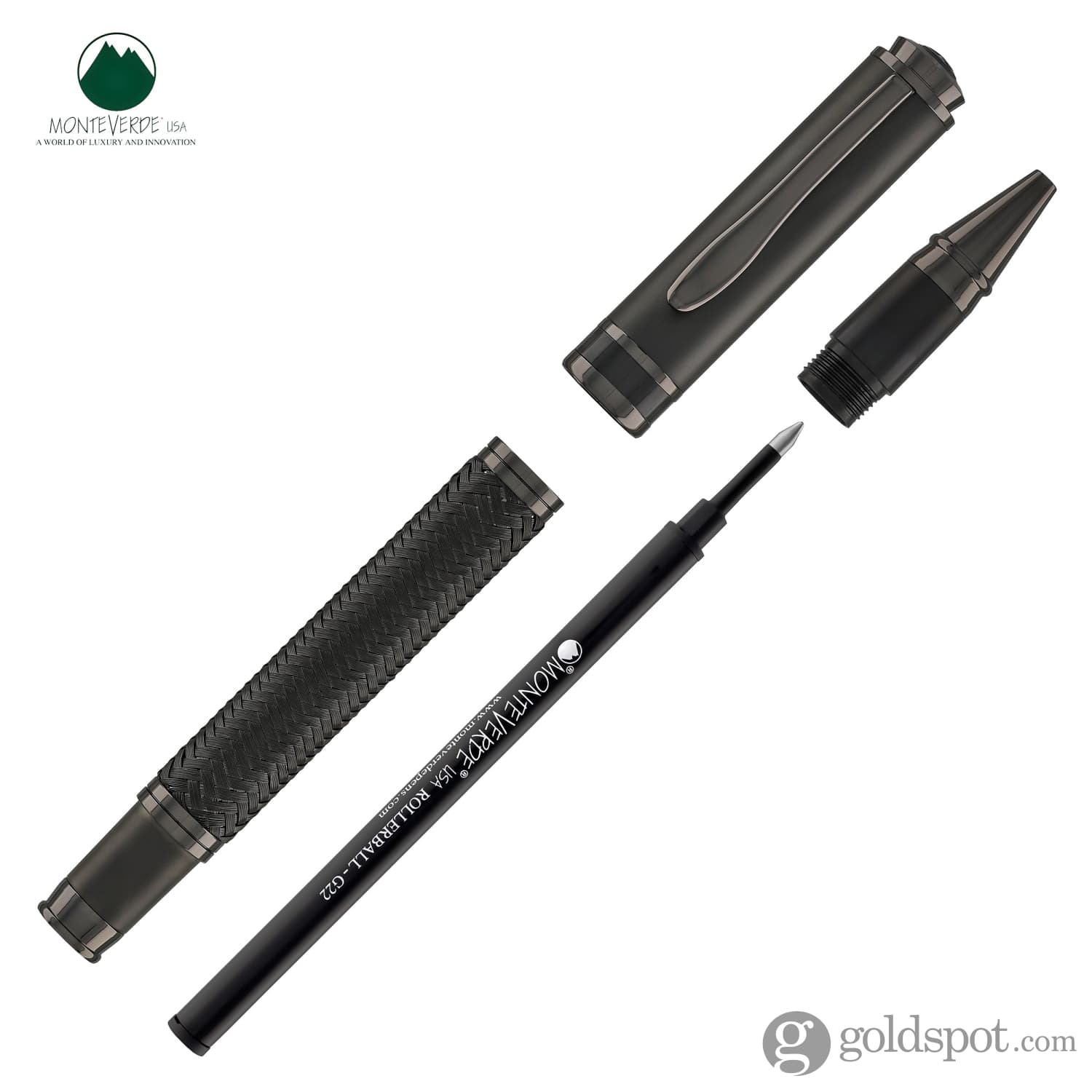 עט רולר Monteverde Innova Formula M - שחור Black