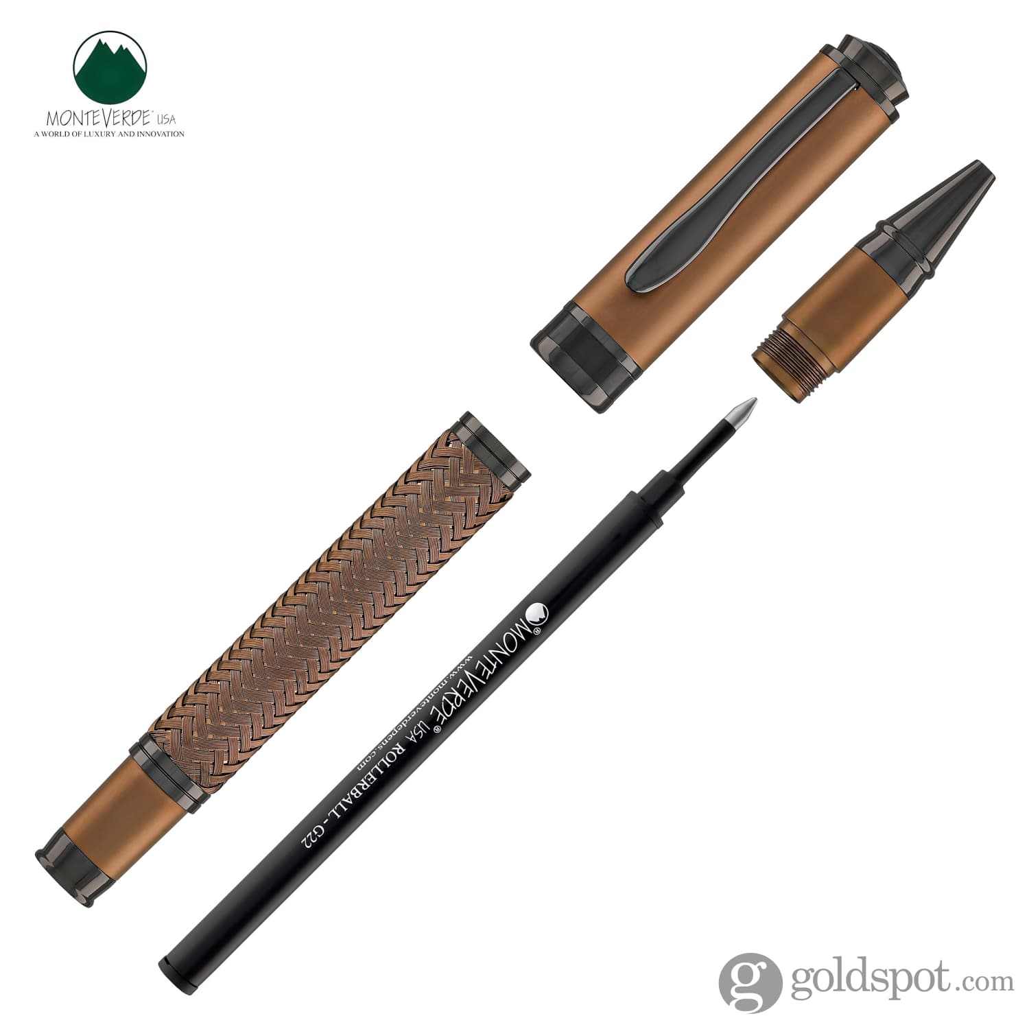 עט רולר Monteverde Innova Formula M - ברונזה Bronze