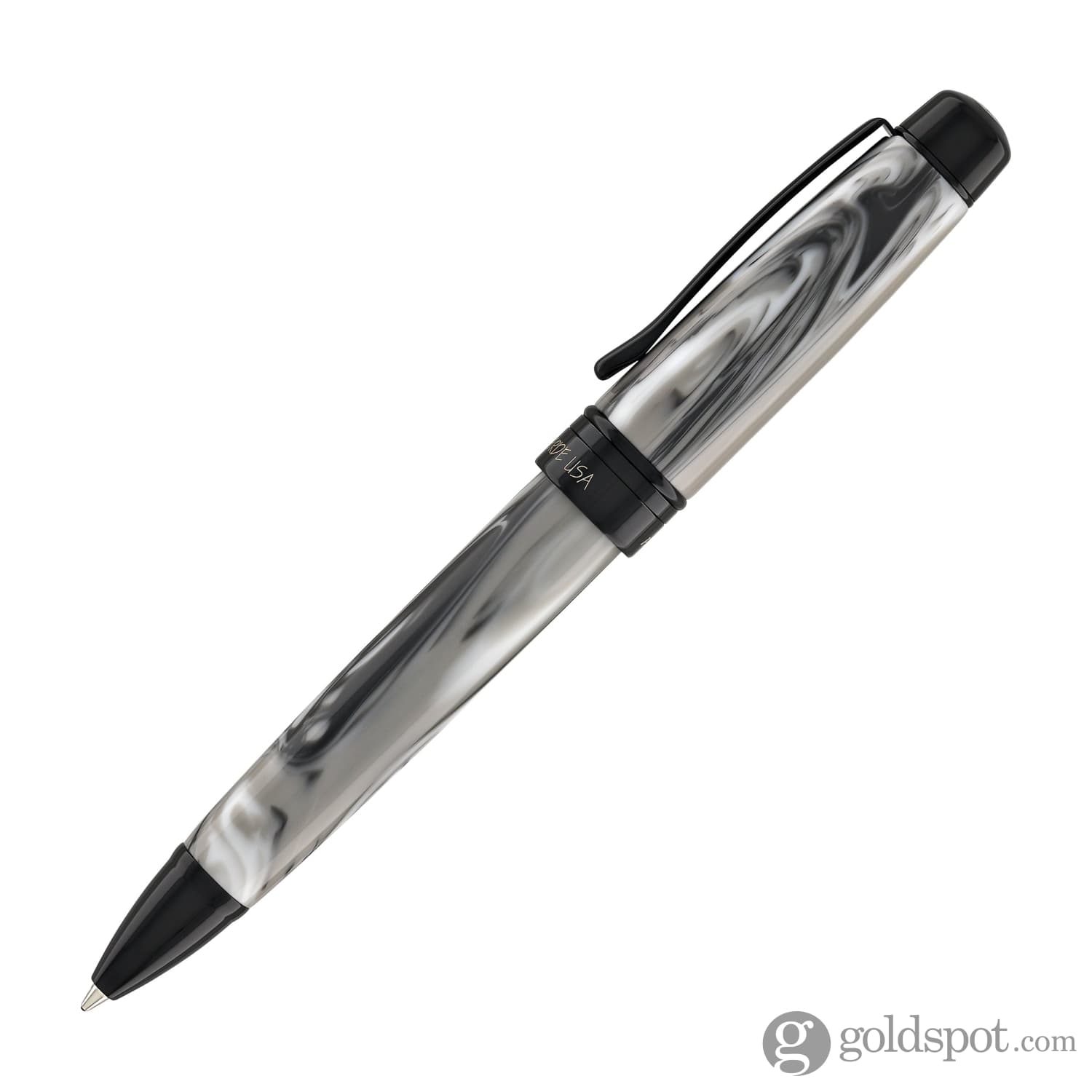 עט כדורי Monteverde Prima - אפור סווירל Grey Swirl