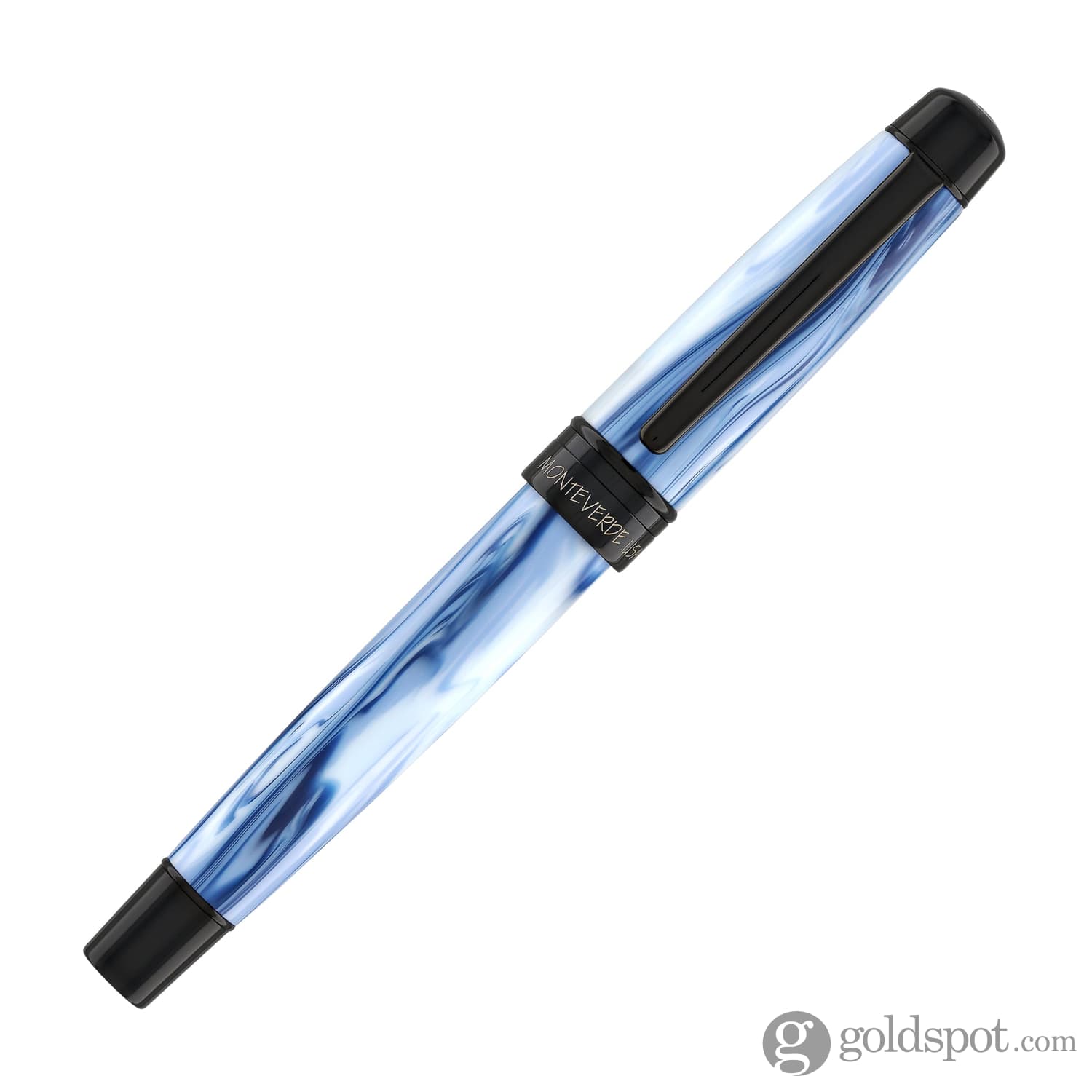עט נובע Monteverde Prima - כחול מערבולת Blue Swirl
